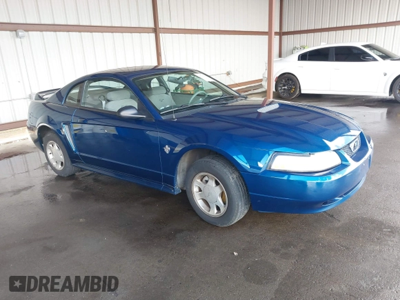 1999 Ford Mustang with VIN 1FAFP4040XF124637, listed as a IAAI auction lot 41793662 with 54,591 mi miles and . Bid and sale history available at DreamBid. Image 1.