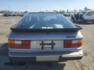 1986 Porsche 944 with VIN WP0AA0946GN459926, listed as a Copart auction lot 69287254 with 89,937 mi miles and Salvage Title. Bid and sale history available at carsss.com. Image 6.