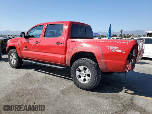 2007 Toyota Tacoma with VIN 3TMLU42N87M009330, listed as a Copart auction lot 62818735 with 152,400 mi miles and Salvage title. Bid and sale history available at DreamBid. Image 2.