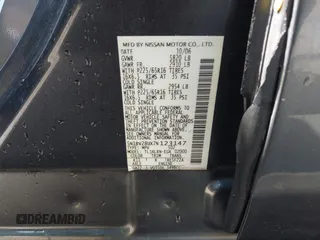 2007 Nissan Quest S with VIN 5N1BV28UX7N123147, listed as a IAAI auction lot 41719403 with 175,068 mi miles. Bid and sale history available at carsss.com. Image 9.
