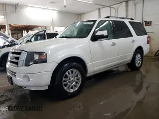 2013 Ford Expedition Limited z VIN 1FMJU2A52DEF69032, wystawiony jako Copart lot #64830135 z przebiegiem 190 346 mil mil oraz Szkoda całkowita • Salvage title. Historia ofert i sprzedaży dostępna na DreamBid. Obrazek 1.