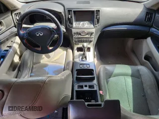 2008 Infiniti G35 Journey with VIN JNKBV61E58M224729, listed as a Copart auction lot 62152085 with 174,720 mi miles and Salvage title. Bid and sale history available at DreamBid. Image 8.