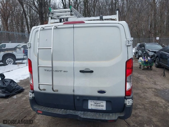 2017 Ford Transit Van with VIN 1FTYE1ZM8HKB56318, listed as a IAAI auction lot 41344630 with NaN miles. Bid and sale history available at carsss.com. Image 15.