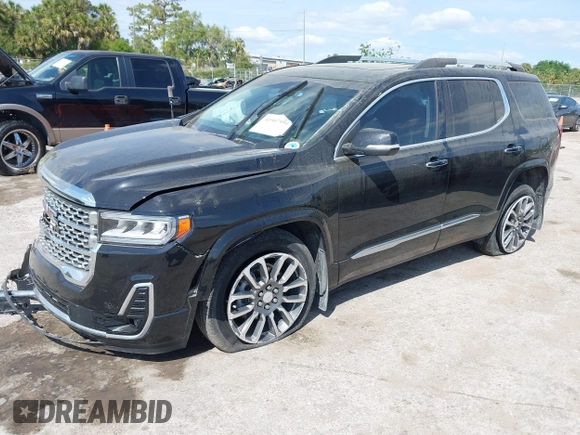 2021 GMC Acadia Denali с VIN 1GKKNPLS0MZ220597, выставлен на аукционе IAAI как лот 41907954 с пробегом 29 494 миль миль и . История ставок и продаж доступна на DreamBid. Изображение 2.