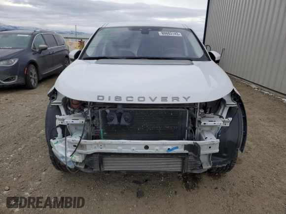 2017 Land Rover Discovery Sport HSE with VIN SALCR2BG7HH653875, listed as a Copart auction lot 80603143 with 57,188 mi miles and Salvage Title. Bid and sale history available at carsss.com. Image 5.