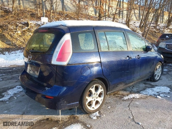 2010 Mazda Mazda5 Sport with VIN JM1CR2W38A0365155, listed as a IAAI auction lot 41405576 with 148,235 mi miles. Bid and sale history available at carsss.com. Image 4.
