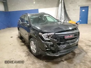 2022 GMC Terrain SLE z VIN 3GKALMEV8NL288534, wystawiony jako Copart lot #60321875 z przebiegiem 31 045 mil mil oraz Szkoda całkowita • Salvage title. Historia ofert i sprzedaży dostępna na DreamBid. Obrazek 14.