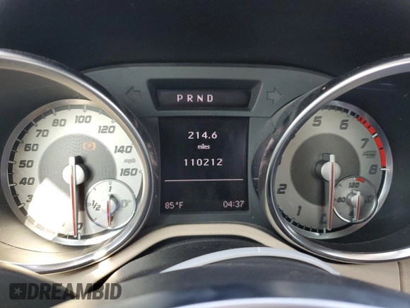 2013 Mercedes-Benz SLK 250 с VIN WDDPK4HA8DF061036, выставлен на аукционе Copart как лот 55662795 с пробегом 110 212 миль миль и Списание • Salvage title. История ставок и продаж доступна на DreamBid. Изображение 9.