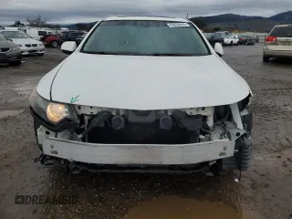 2012 Acura TSX Tech Pkg with VIN JH4CU2F65CC010274, listed as a Copart auction lot 43833645 with 124,911 mi miles and Salvage Title. Bid and sale history available at carsss.com. Image 5.