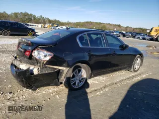 2011 Infiniti G25 Journey with VIN JN1DV6AP7BM830782, listed as a Copart auction lot 88398995 with 316,259 mi miles and Salvage Title. Bid and sale history available at DreamBid. Image 3.