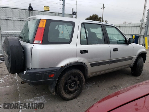 1999 Honda CR-V LX with VIN JHLRD1842XC076548, listed as a Copart auction lot 45907185 with 197,674 mi miles and Salvage Title. Bid and sale history available at carsss.com. Image 3.