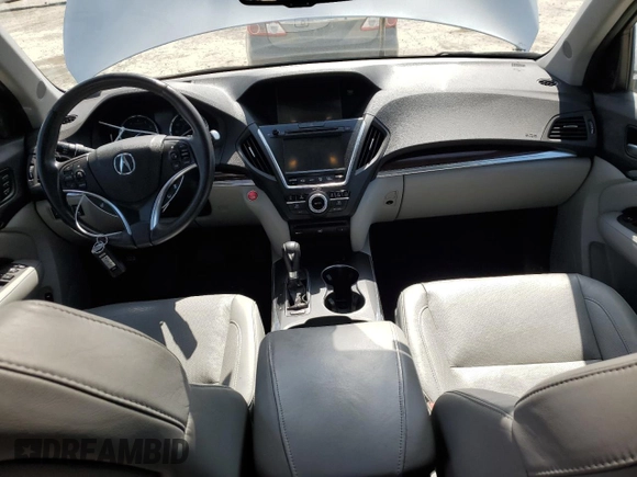 2014 Acura MDX Advance with VIN 5FRYD4H87EB024392, listed as a Copart auction lot 50123185 with 107,802 mi miles and Salvage Title. Bid and sale history available at DreamBid. Image 8.