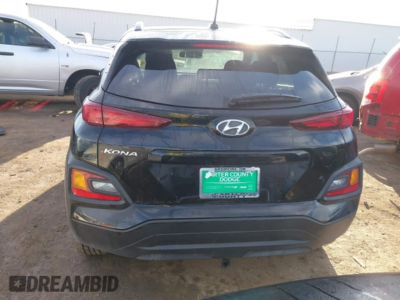2021 Hyundai Kona SEL with VIN KM8K22AA3MU747284, listed as a IAAI auction lot 41609261 with 82,778 mi miles. Bid and sale history available at carsss.com. Image 16.