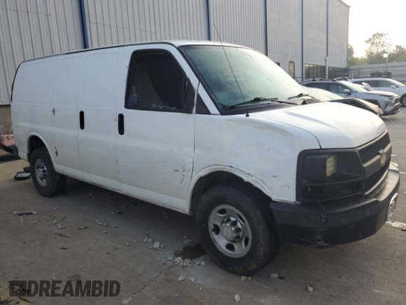 2016 Chevrolet Express Cargo with VIN 1GCWGAFF7G1184428, listed as a Copart auction lot 60293315 with 353,374 mi miles and Salvage title. Bid and sale history available at DreamBid. Image 4.