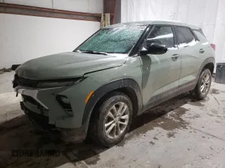 2025 Chevrolet TrailBlazer LS with VIN KL79MMSP4SB048957, listed as a Copart auction lot 87354044 with 799 mi miles and Salvage Title. Bid and sale history available at DreamBid. Image 1.