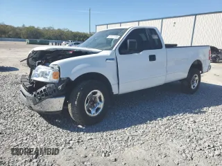 2007 Ford F-150 XL with VIN 1FTRF12287NA61703, listed as a Copart auction lot 47027105 with Not provided miles and Salvage title. Bid and sale history available at DreamBid. Image 1.