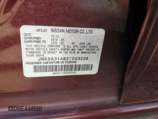 2002 Infiniti I35 Luxury with VIN JNKDA31A82T023226, listed as a Copart auction lot 69540414 with 90,558 mi miles and Salvage Title. Bid and sale history available at carsss.com. Image 12.