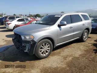 2016 Dodge Durango SXT with VIN 1C4RDHAG6GC383635, listed as a Copart auction lot 55748885 with 95,628 mi miles and Salvage title. Bid and sale history available at DreamBid. Image 1.
