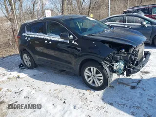 2018 Kia Sportage LX z VIN KNDPMCAC0J7361881, wystawiony jako IAAI lot #41382681 z przebiegiem 133 502 mil mil oraz . Historia ofert i sprzedaży dostępna na DreamBid. Obrazek 1.