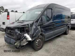 2017 Ford Transit XL z VIN 1FBZX2CM1HKA75971, wystawiony jako Copart lot #79176184 z przebiegiem 110 333 mil mil oraz Szkody całkowita. Historia ofert i sprzedaży dostępna na DreamBid. Obrazek 1.