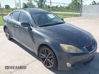 2006 Lexus IS 250 with VIN JTHBK262862020631, listed as a IAAI auction lot 42697077 with 223,778 mi miles and . Bid and sale history available at DreamBid. Image 1.