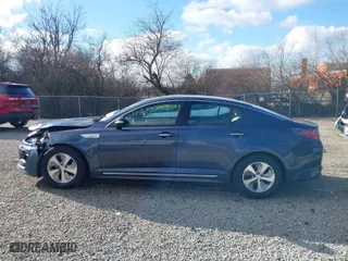 2014 Kia Optima Hybrid LX with VIN KNAGM4AD0E5064574, listed as a IAAI auction lot 41773748 with 250,994 mi miles. Bid and sale history available at carsss.com. Image 14.