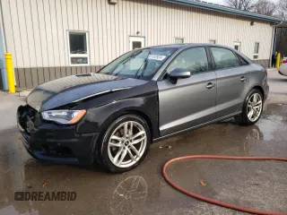 2015 Audi A3 Premium with VIN WAUAJGFF2F1042885, listed as a Copart auction lot 81152924 with 134,453 mi miles and Salvage title. Bid and sale history available at DreamBid. Image 1.