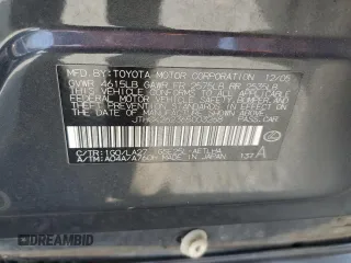 2006 Lexus IS 250 with VIN JTHCK262365003268, listed as a Copart auction lot 55077595 with 194,699 mi miles and Clean Title. Bid and sale history available at DreamBid. Image 13.