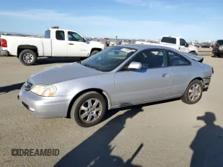 2001 Acura CL z VIN 19UYA424X1A032684, wystawiony jako Copart lot #47133435 z przebiegiem 168 582 mil mil oraz Szkoda całkowita • Salvage title. Historia ofert i sprzedaży dostępna na DreamBid. Obrazek 1.