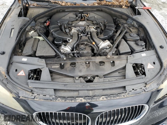 2011 BMW 7 Series 750Li with VIN WBAKB8C51BCY64787, listed as a Copart auction lot 47836285 with 137,444 mi miles and Non Repairable. Bid and sale history available at carsss.com. Image 11.
