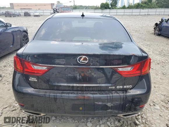 2013 Lexus GS 350 z VIN JTHCE1BL6D5004279, wystawiony jako Copart lot #61908445 z przebiegiem Nie podano mil oraz Szkoda całkowita • Salvage title. Historia ofert i sprzedaży dostępna na DreamBid. Obrazek 6.