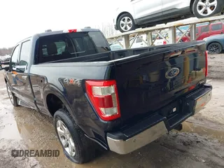 2023 Ford F-150 XL with VIN 1FTFW1E85PFA06249, listed as a IAAI auction lot 41675519 with 40,808 mi miles. Bid and sale history available at carsss.com. Image 3.