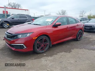 2020 Honda Civic LX with VIN 2HGFC2F69LH541980, listed as a IAAI auction lot 41981609 with 75,458 mi miles and . Bid and sale history available at DreamBid. Image 17.
