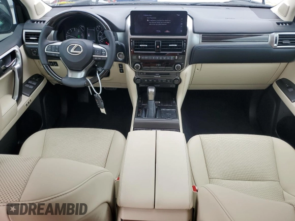 2023 Lexus GX with VIN JTJAM7BX1P5382089, listed as a Copart auction lot 74188064 with 0 mi miles and Non Repairable. Bid and sale history available at carsss.com. Image 8.