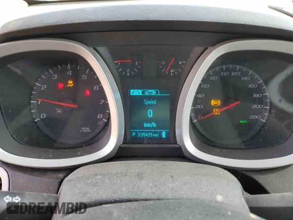 2017 Chevrolet Equinox Premier with VIN 2GNFLGE33H6126246, listed as a Copart auction lot 48966015 with 235,425 mi miles and Salvage Title. Bid and sale history available at carsss.com. Image 9.