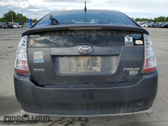 2008 Toyota Prius with VIN JTDKB20U483313127, listed as a Copart auction lot 57770745 with 147,092 mi miles and Salvage title. Bid and sale history available at DreamBid. Image 6.