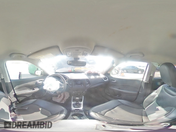 2019 Jeep Compass Latitude with VIN 3C4NJCBB6KT699854, listed as a Copart auction lot 48967185 with 17,666 mi miles and Salvage title. Bid and sale history available at DreamBid. Image 15.