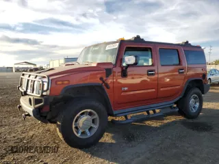 2003 Hummer H2 with VIN 5GRGN23U93H105182, listed as a Copart auction lot 86663504 with 158,027 mi miles and Clean Title. Bid and sale history available at carsss.com. Image 1.
