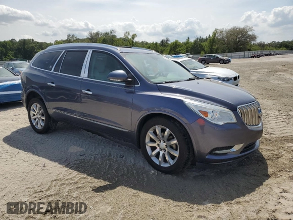 2014 Buick Enclave Premium with VIN 5GAKRCKD6EJ104401, listed as a Copart auction lot 53826985 with 204,639 mi miles and Salvage Title. Bid and sale history available at carsss.com. Image 4.