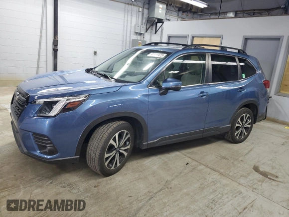 2022 Subaru Forester Limited with VIN JF2SKANC9NH473319, listed as a Copart auction lot 62348475 with 75,339 mi miles and Clean title. Bid and sale history available at DreamBid. Image 1.