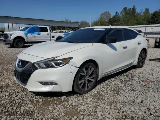 2017 Nissan Maxima SR with VIN 1N4AA6APXHC430277, listed as a Copart auction lot 51216235 with 119,473 mi miles and Salvage Title. Bid and sale history available at carsss.com. Image 1.