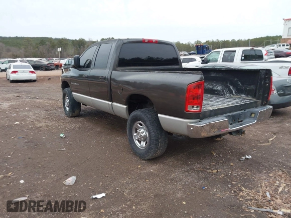 2005 Dodge 2500 SLT with VIN 1D7KS28D35J511215, listed as a IAAI auction lot 41326185 with 302,586 mi miles and . Bid and sale history available at DreamBid. Image 3.