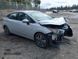 2021 Nissan Versa SV z VIN 3N1CN8EV4ML810079, wystawiony jako IAAI lot #41892860 z przebiegiem 71 029 mil mil oraz . Historia ofert i sprzedaży dostępna na DreamBid. Obrazek 1.