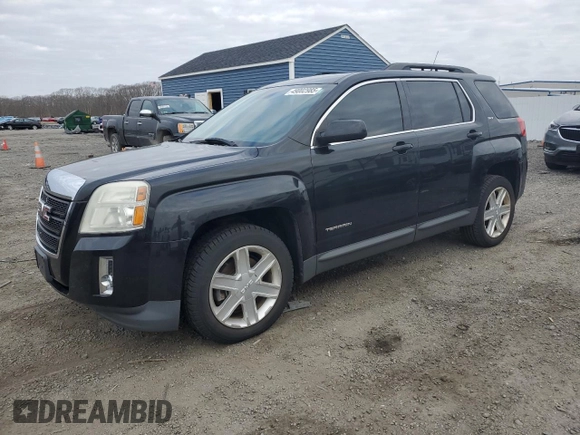 2012 GMC Terrain SLT-1 with VIN 2GKFLVE59C6370544, listed as a Copart auction lot 49002985 with 114,285 mi miles and Clean Title. Bid and sale history available at carsss.com. Image 1.