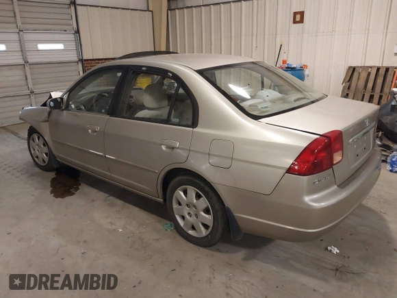 2001 Honda Civic EX with VIN 2HGES26721H540996, listed as a IAAI auction lot 41101380 with 188,415 mi miles. Bid and sale history available at carsss.com. Image 3.