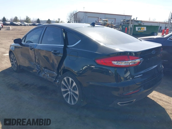 2020 Ford Fusion SE with VIN 3FA6P0T96LR179655, listed as a IAAI auction lot 41796399 with 54,089 mi miles and . Bid and sale history available at DreamBid. Image 3.