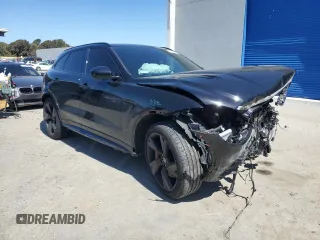 2023 Jaguar F-Pace SVR with VIN SADCZ2EE5PA711978, listed as a Copart auction lot 48968314 with 5,907 mi miles and Salvage Title. Bid and sale history available at DreamBid. Image 4.
