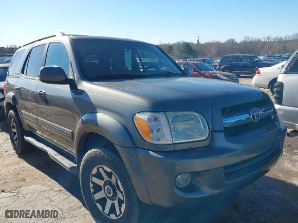 2006 Toyota Sequoia Limited with VIN 5TDZT38A66S274144, listed as a IAAI auction lot 41648866 with 1 mi miles. Bid and sale history available at carsss.com. Image 1.