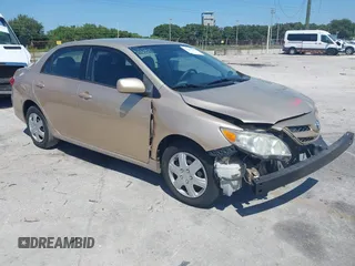2011 Toyota Corolla L with VIN 2T1BU4EE9BC746710, listed as a IAAI auction lot 39517533 with 1 mi miles. Bid and sale history available at carsss.com. Image 1.