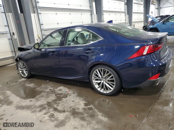 2015 Lexus IS 250 with VIN JTHCF1D22F5018314, listed as a Copart auction lot 47453335 with 88,696 mi miles and Salvage Title. Bid and sale history available at carsss.com. Image 2.